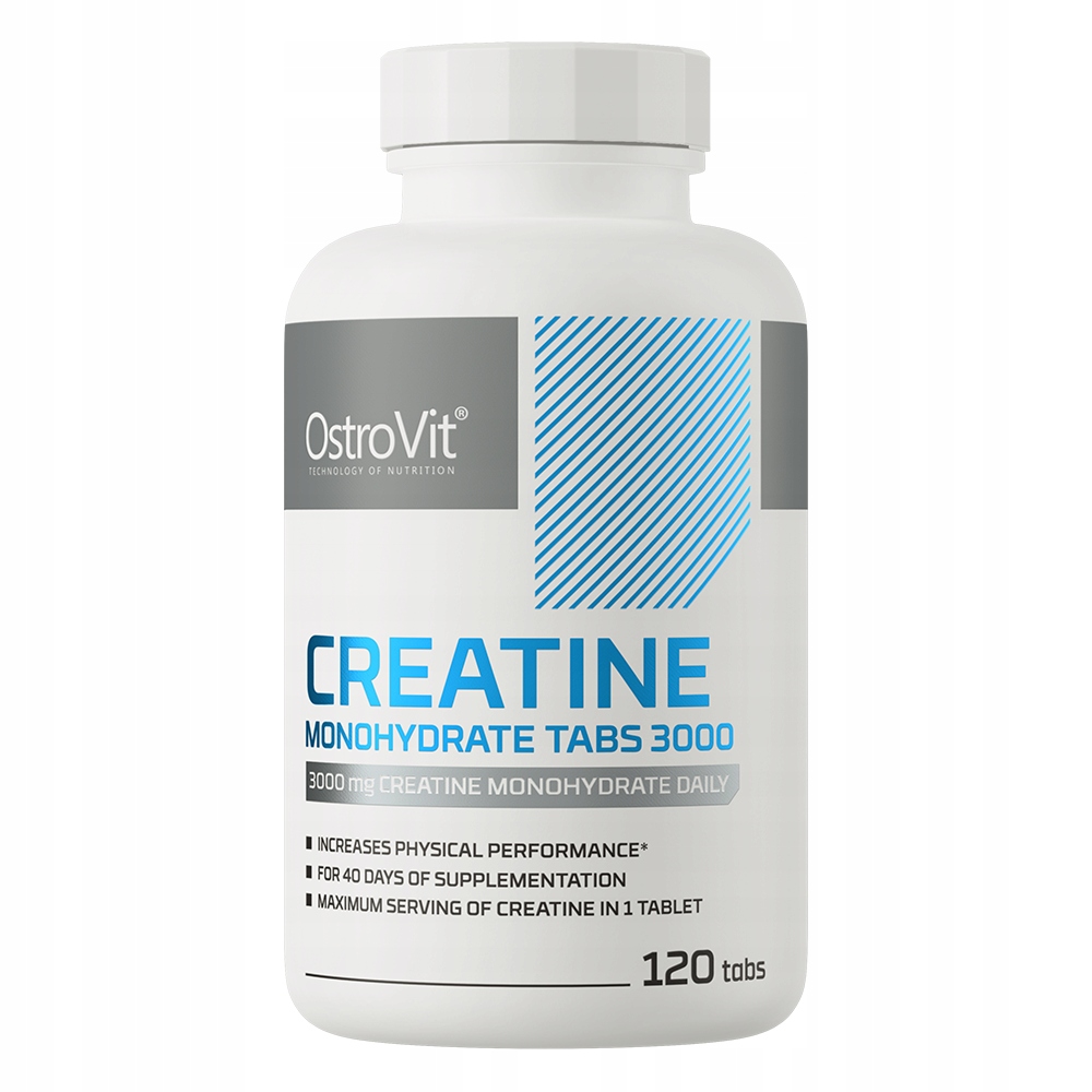 OstroVit Monohydrat Kreatyny 3000 mg 120 tabletek
